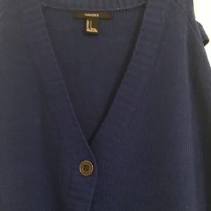 Navy sweater!